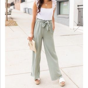 Sage pants from pinklilly